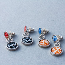 Load image into Gallery viewer, Flux duo stud earrings