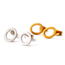 Load image into Gallery viewer, Oh oval studs