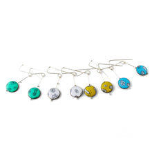 Load image into Gallery viewer, Microorganism drop earrings